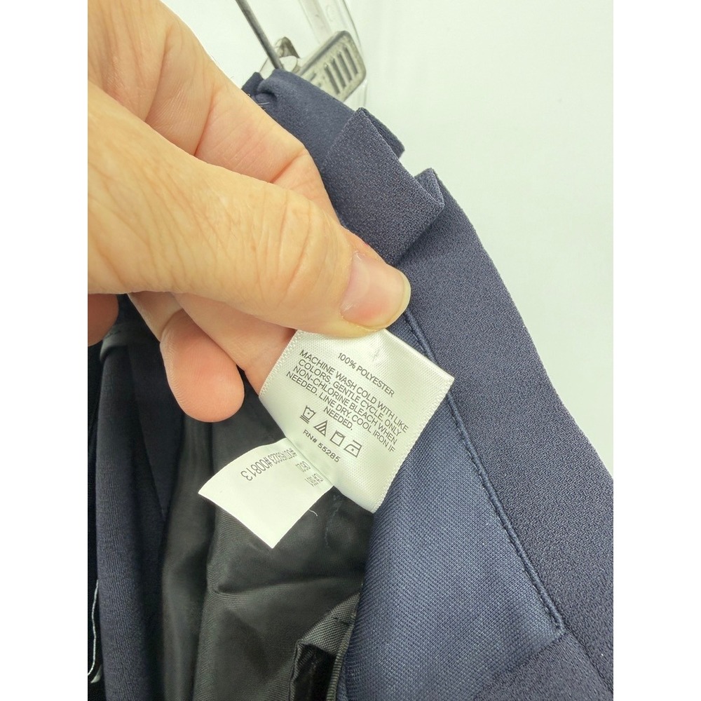 Express Dress Pants High Waist Tie Belt Paperbag Office Attire Career Trousers 4 - Picture 10 of 11